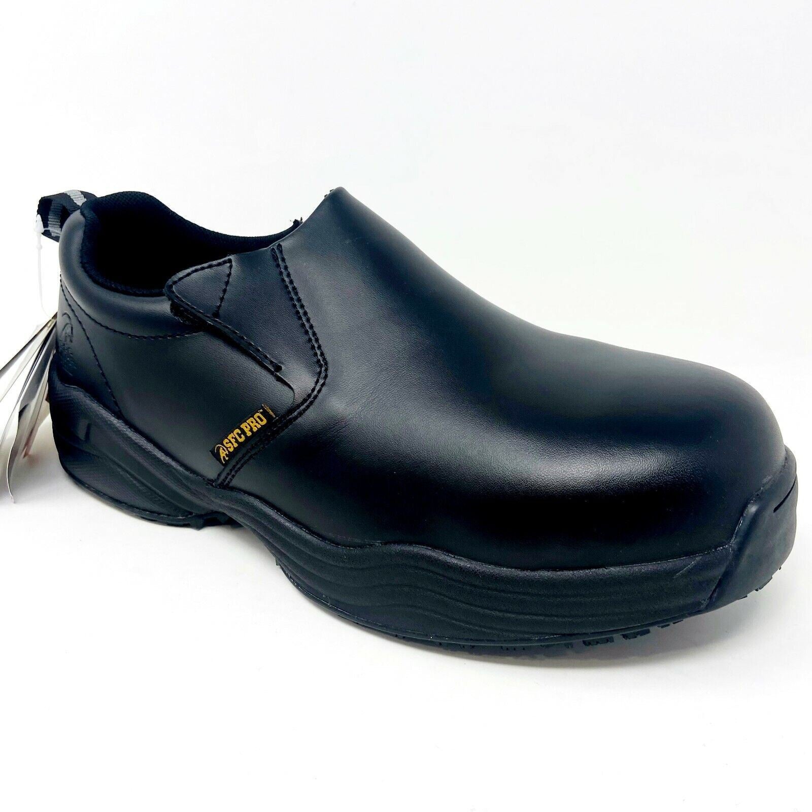 Shoes For Crews Endeavor II Black Mens Size 14 Slip Resistant Comp Toe Shoes