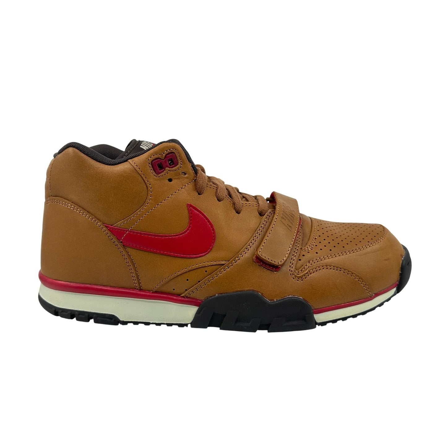 Nike Air Trainer 1 Premium Hazelnut Gym Red Brown Mens Athletic Sneaker