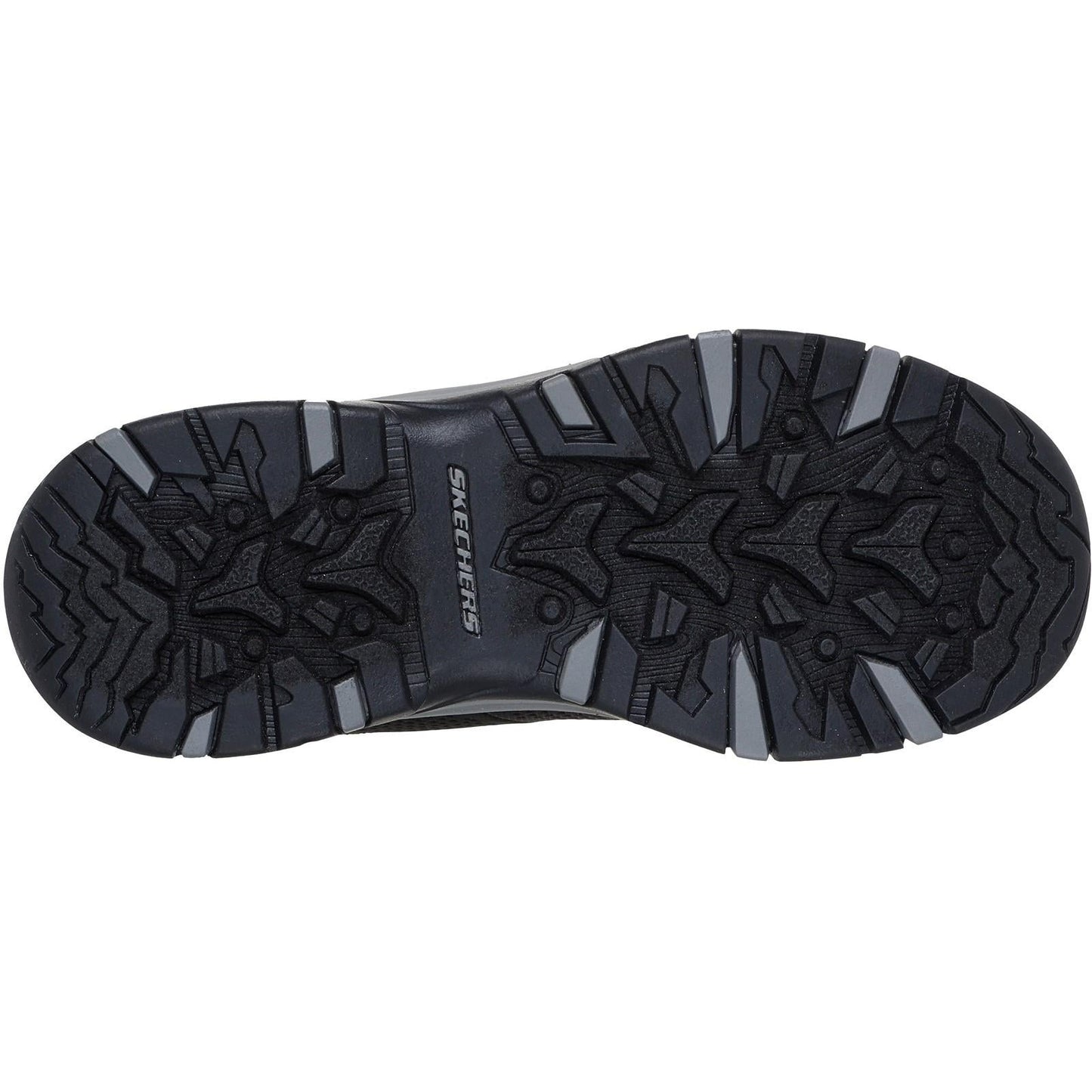 Women's Relaxed Fit Skechers 180005 Waterproof Trego Trail Destination Boots - Black/Charcoal