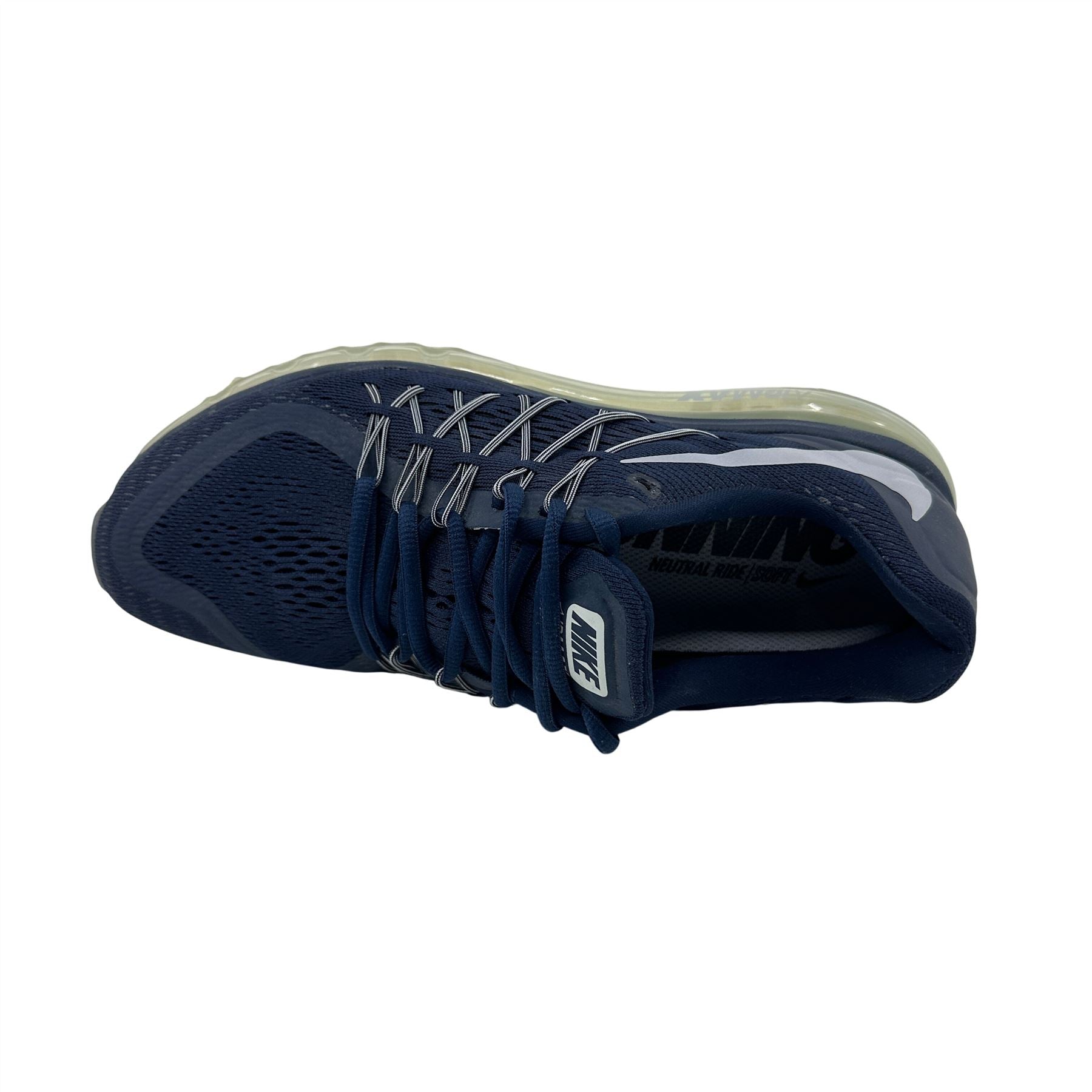 Nike Air Max 2015 Obsidian Navy Wolf Grey Mens Athletic Sneaker