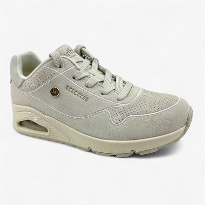 Skechers Uno County Line Off White Womens Athletic Martha Stewart Sneaker