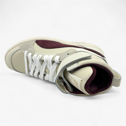 PUMA Ralph Sampson x June Ambrose Whisper White Aubergine Womens Sneaker