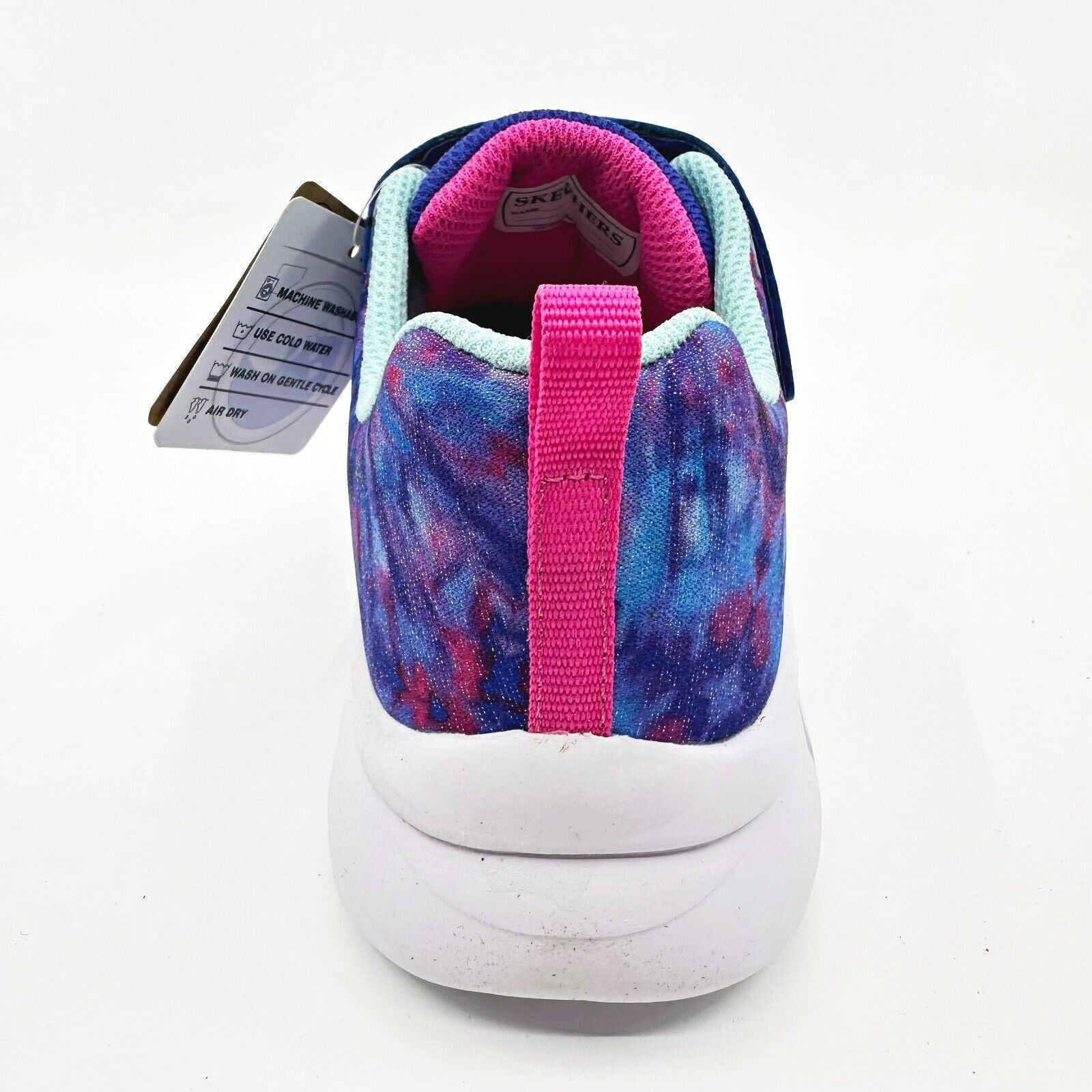 Skechers Dynamic Dash Vivid Paint Blue Kids Girls Size 1.5 Sneakers