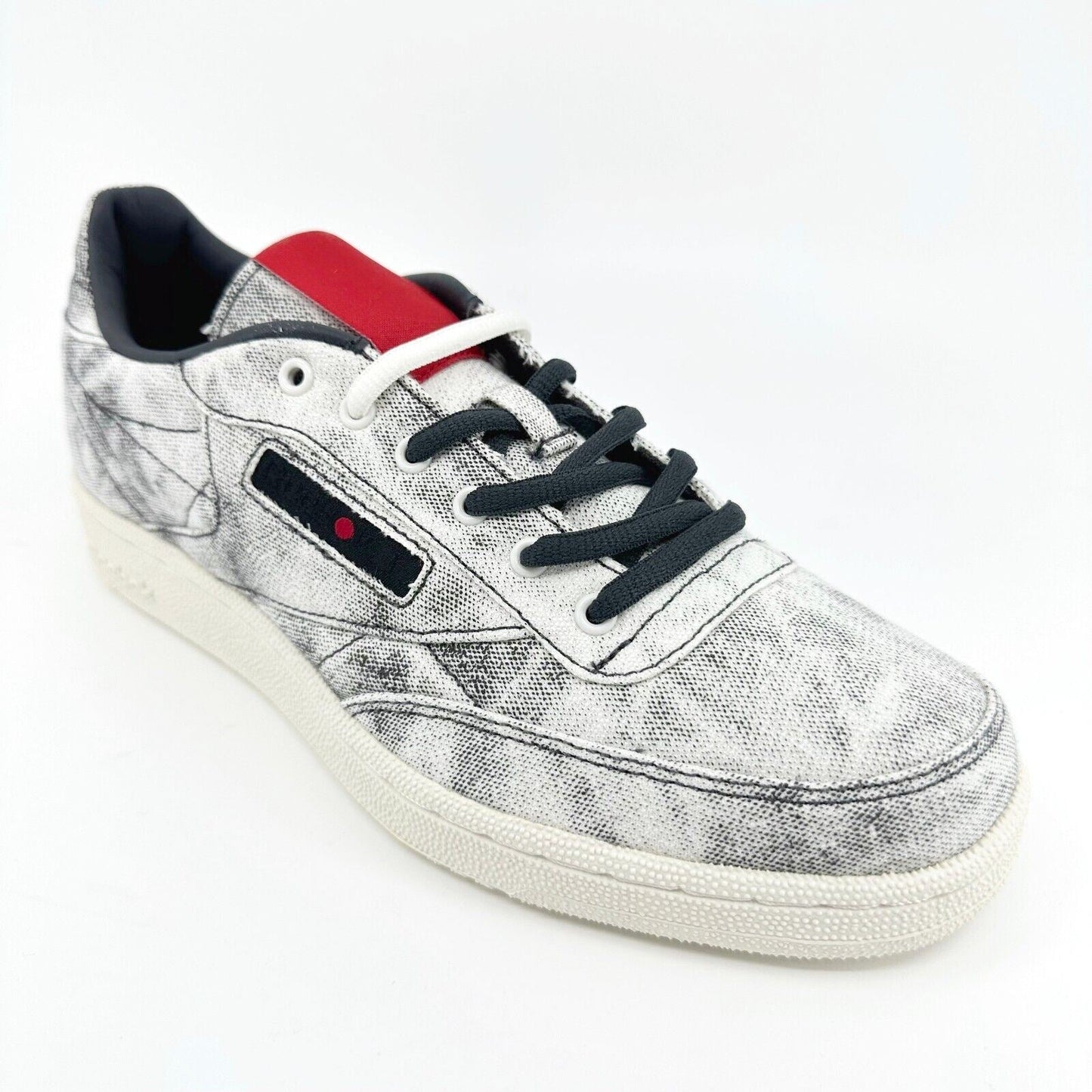 Reebok Club Classic Kendrick Lamar White Black Kids Junior Sneakers BS9002