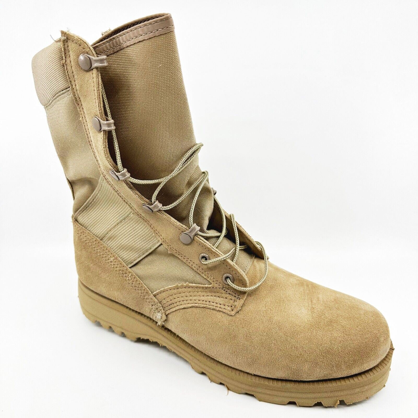 Belleville Army Combat Boot Hot Weather Tan Mens Extra Wide Made in USA