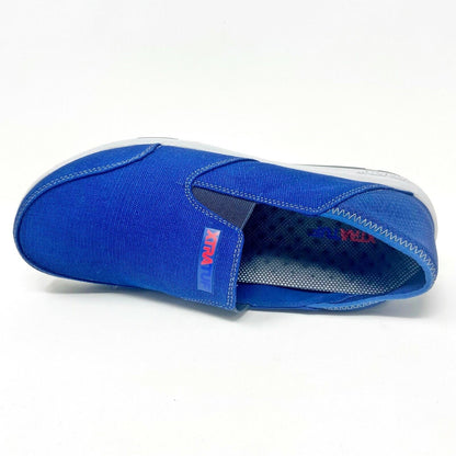XtraTuf Yellowtail Royal Blue Mens Slip Resistant Canvas Work Shoes XMH 200