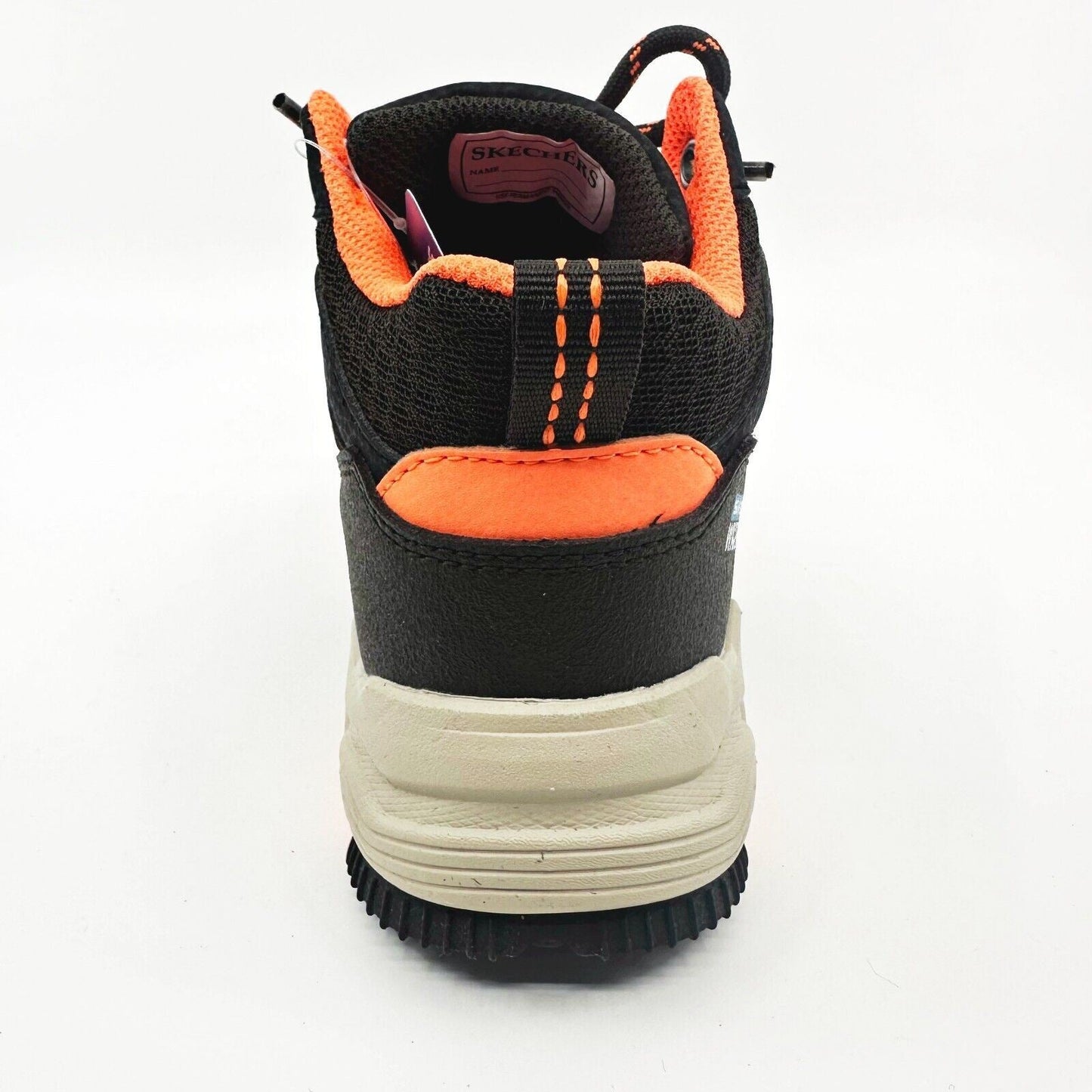 Skechers Drollix Chocolate Orange Kids Size 13 Waterproof Boots