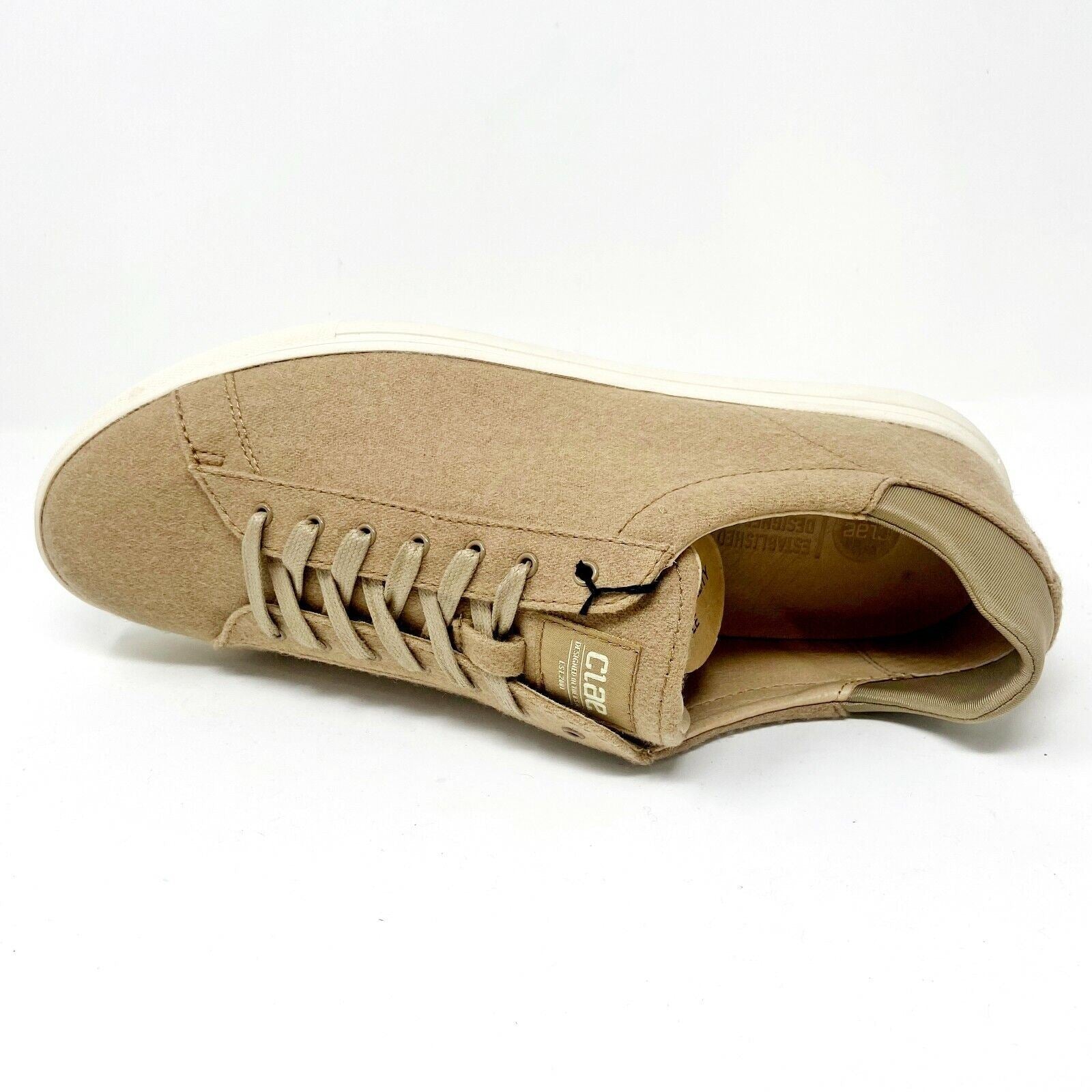 Clae Bradley Cashmere Wool Mens Premium Casual Sneakers