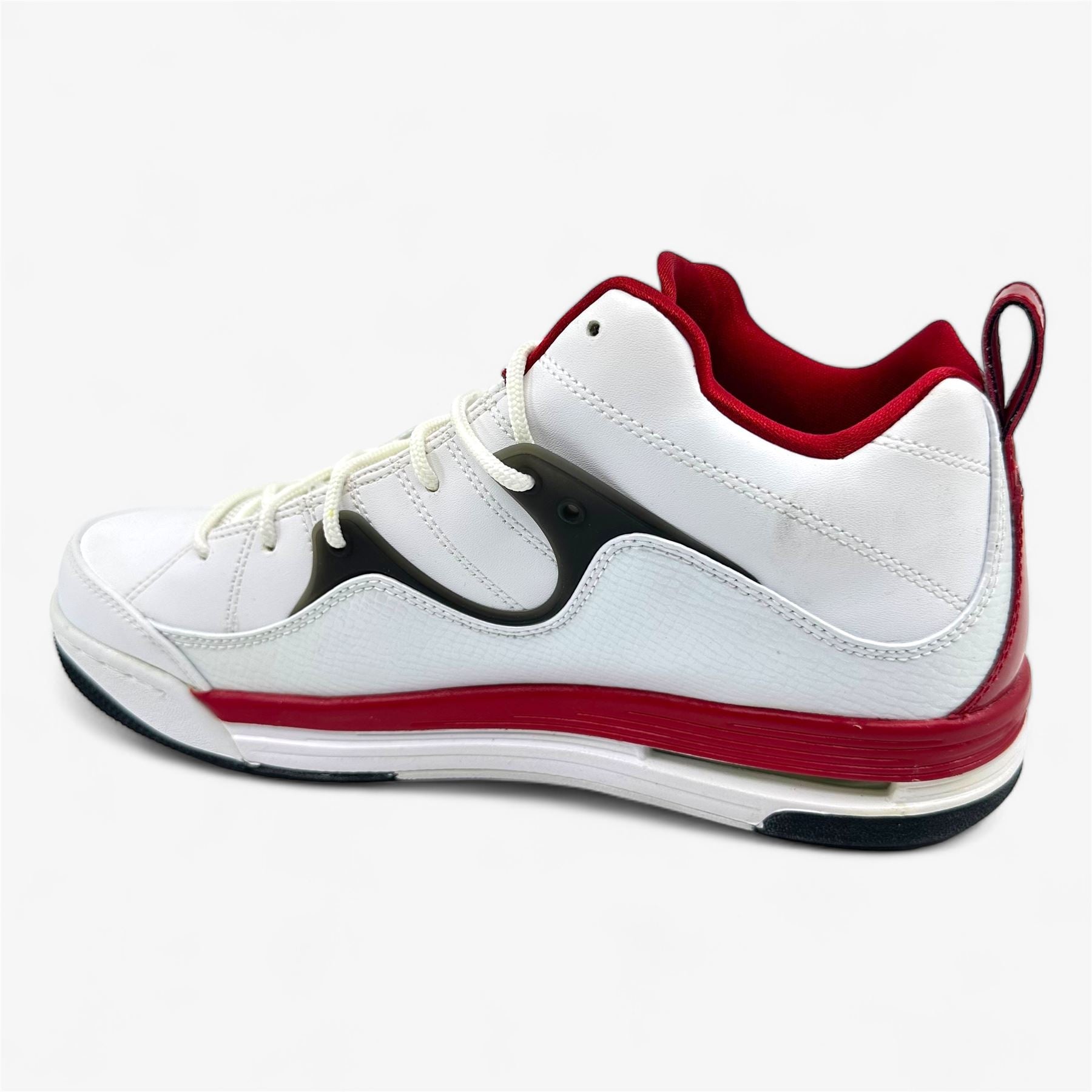 Jordan Flight TR 97 Mid White Black Gym Red Mens Athletic Sneaker