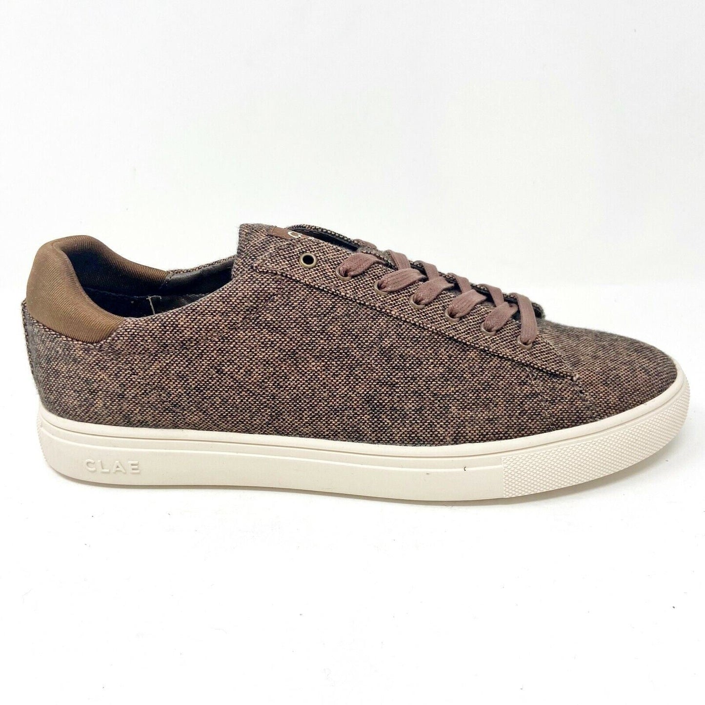 Clae Bradley Textile Umber Textile Mens Premium Casual Sneakers
