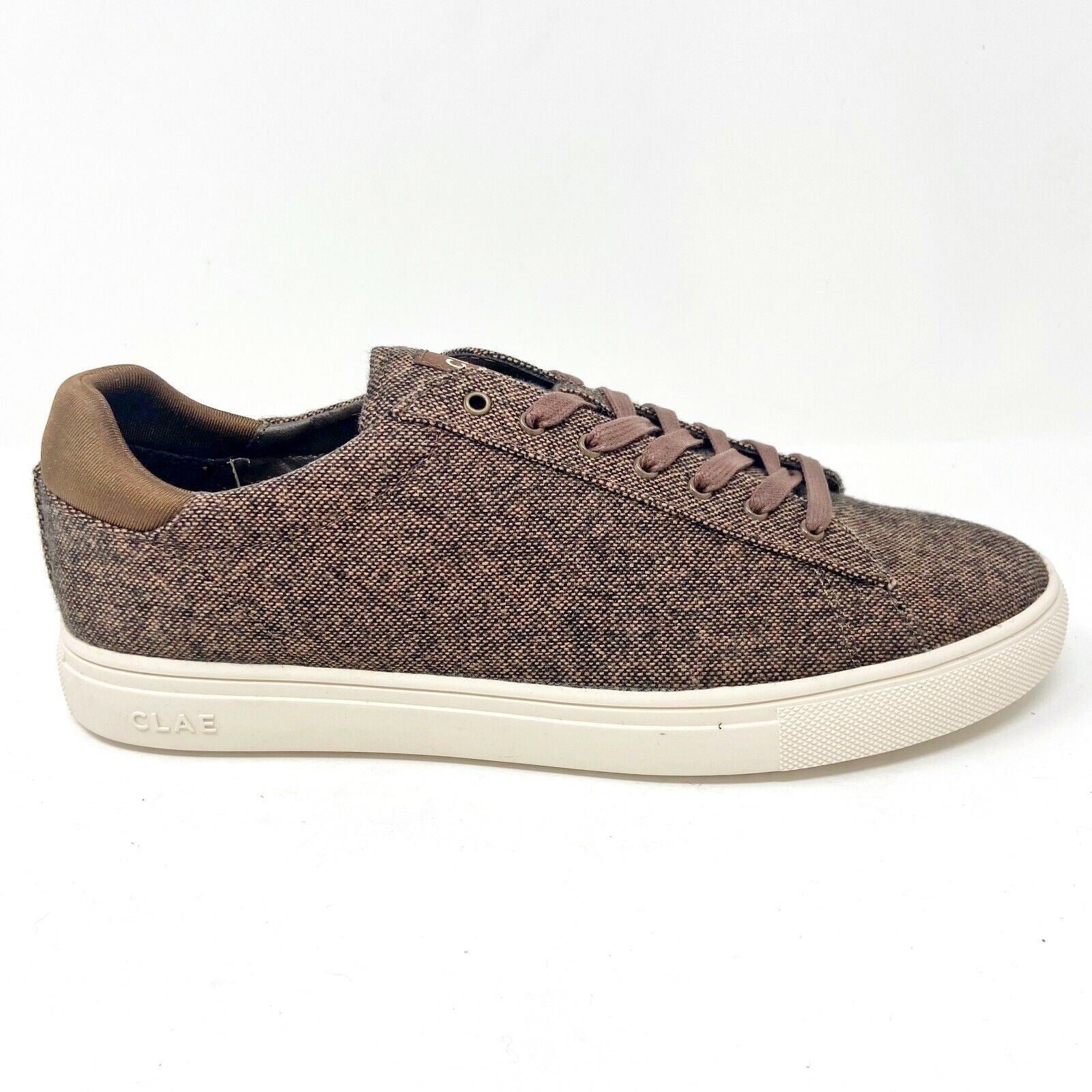 Clae Bradley Textile Umber Textile Mens Premium Casual Sneakers