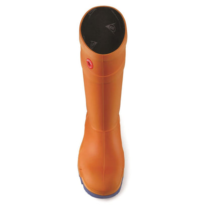 Women's Wide Fit Dunlop Purofort Thermo Full Safety Wellington Boots