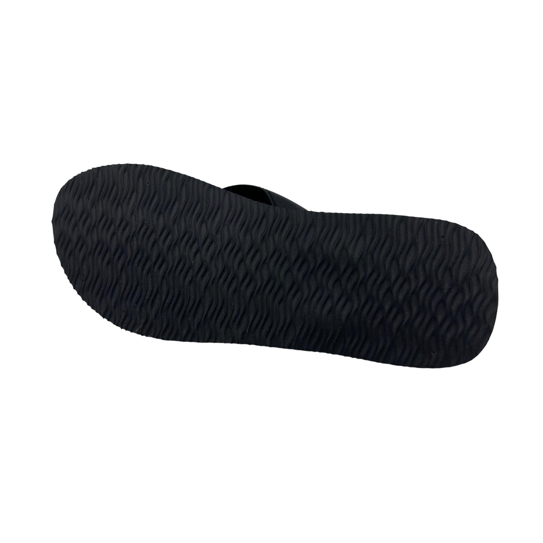 Hurley Logo Black Combo Gray Mens Sandal Pool Beach Flip Flop