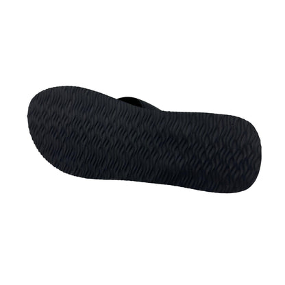 Hurley Logo Black Combo Gray Mens Sandal Pool Beach Flip Flop