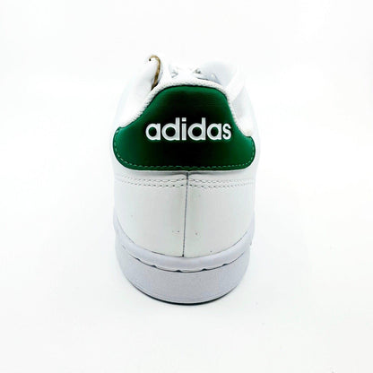 Adidas Advantage White Green Mens Athletic Tennis Sneakers GZ5300