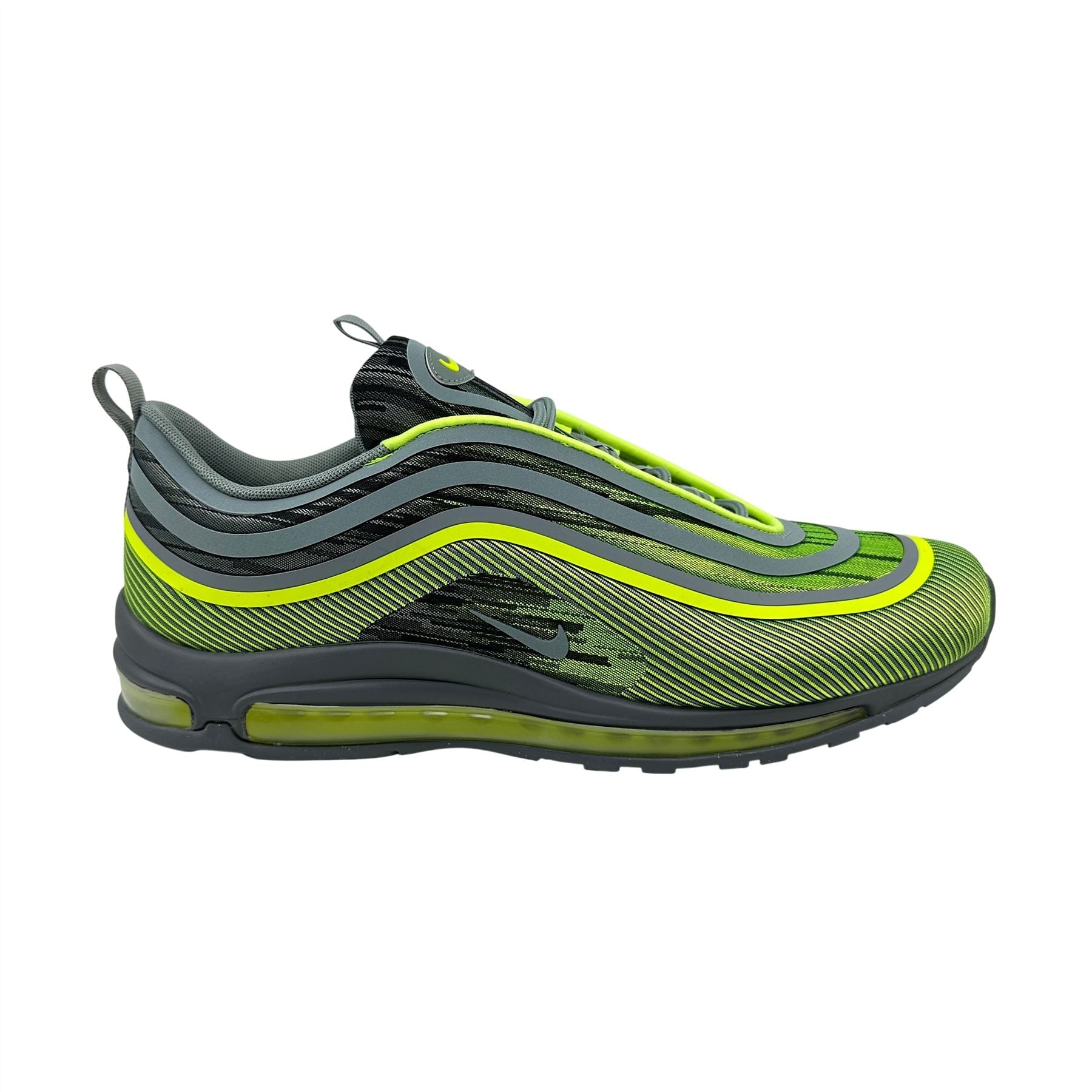 Nike Air Max 97 UL '17 Volt Mica Green Cool Grey Mens Size 13 Athletic Sneaker