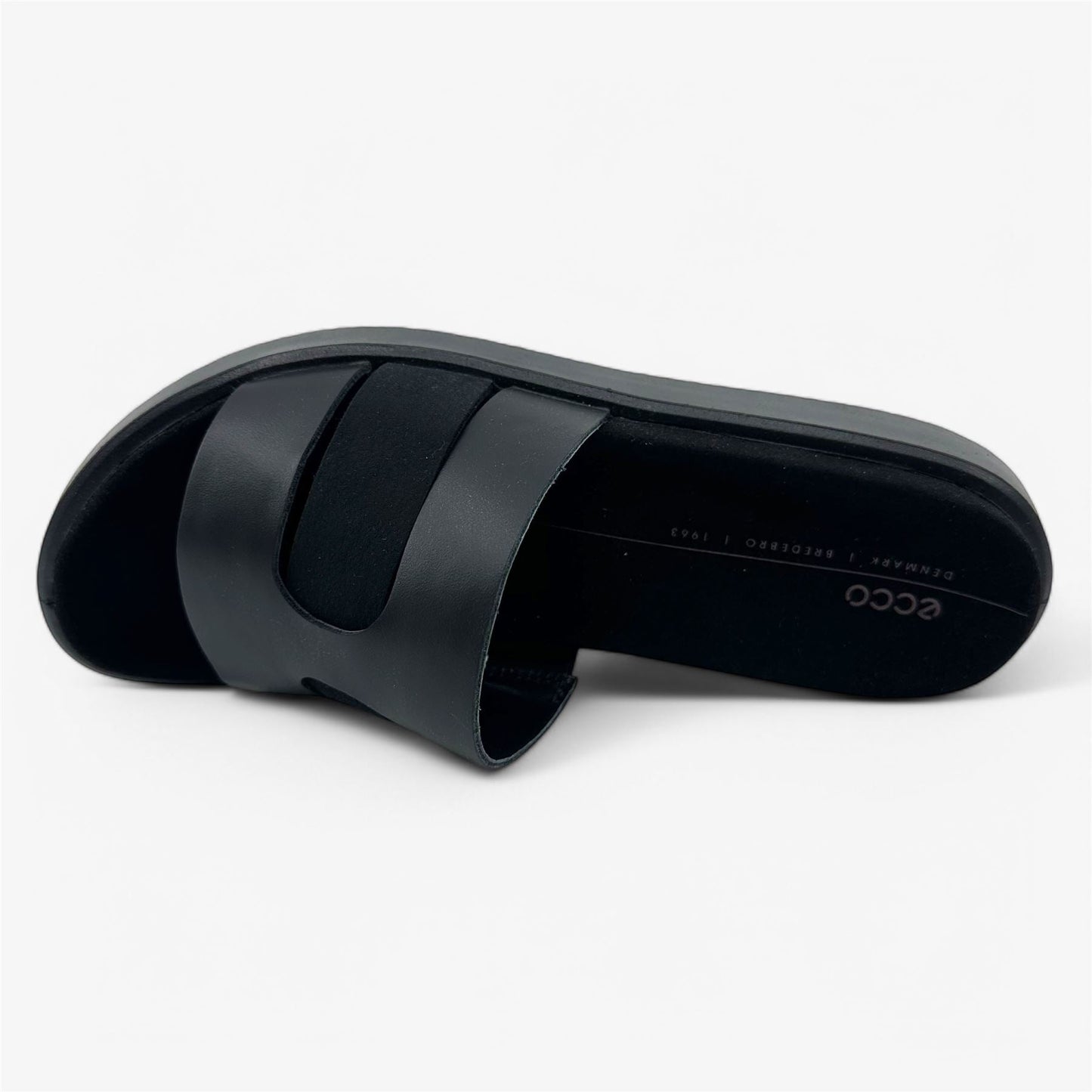 ECCO Flowt Black Womens Sandal Slide