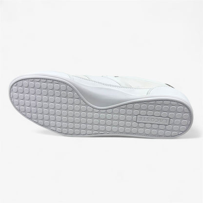 Lacoste Chaymon PRM US SPM White Light Gray Mens Casual Sneaker