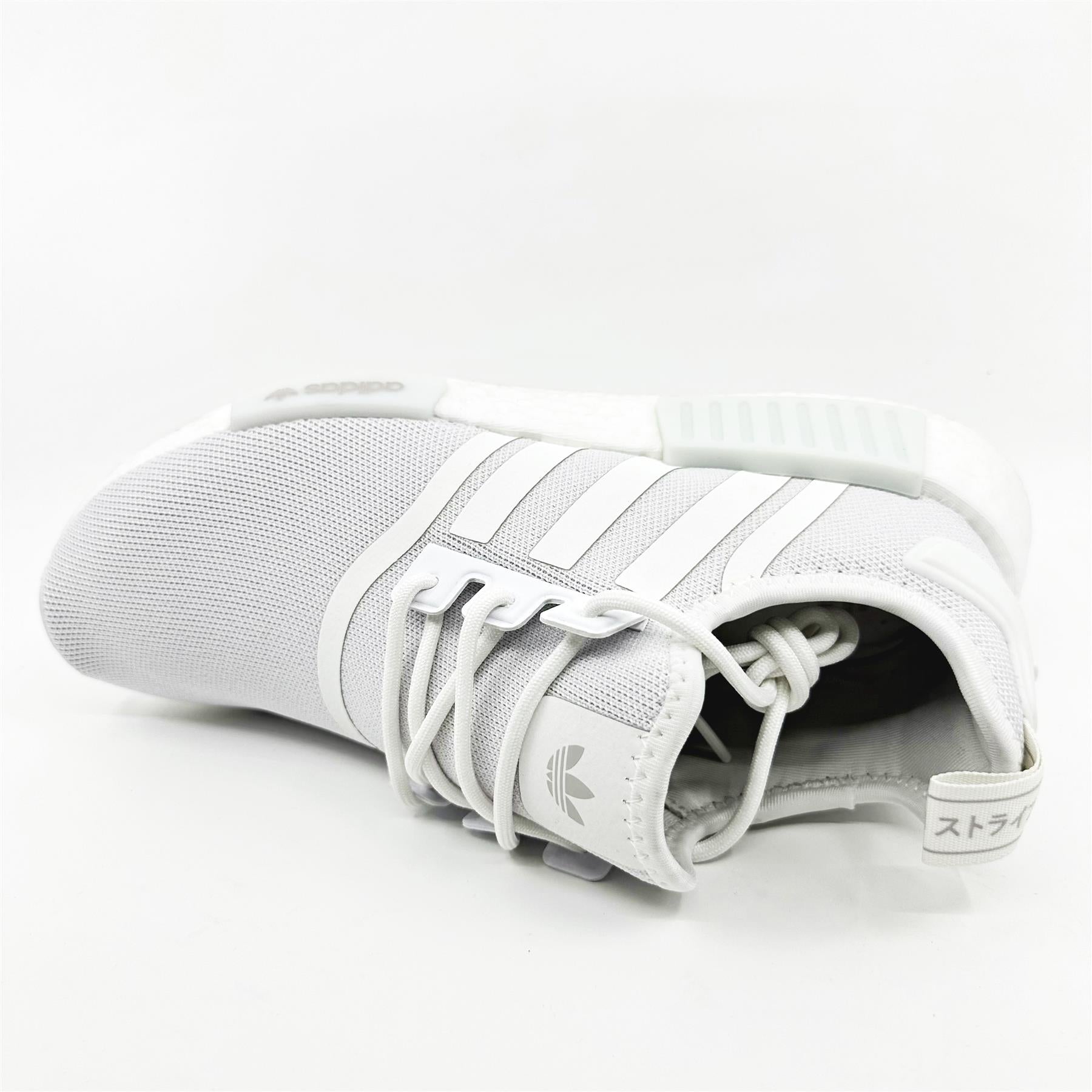 adidas NMD R1 Primeblue Cloud White Grey Unisex Kids Athletic Sneaker H02334