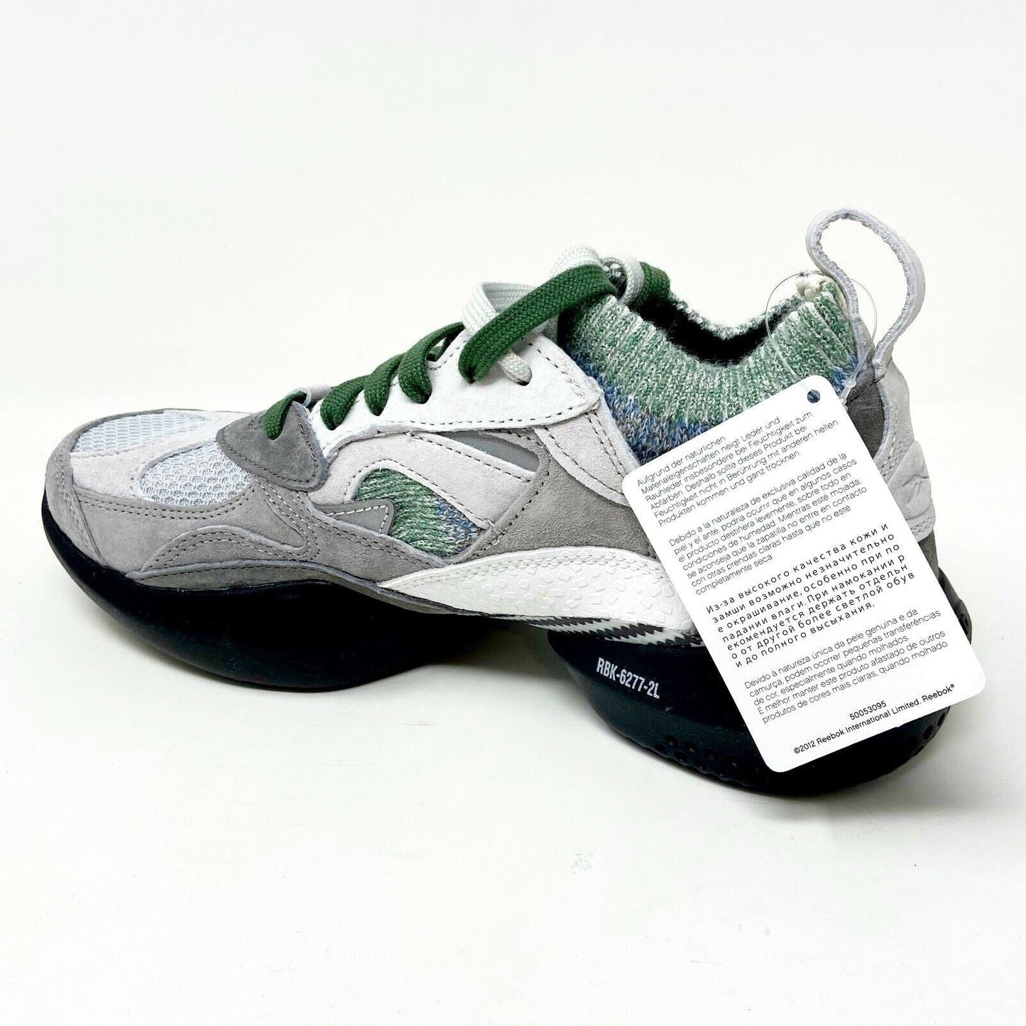 Reebok 3D OP Pro Cool Grey White Black Mens Size 7 Trainer Sneakers CN3910