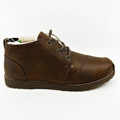 Skechers Chill Lugs Snuggle Life Brown Womens Size 11 Shearling Boots