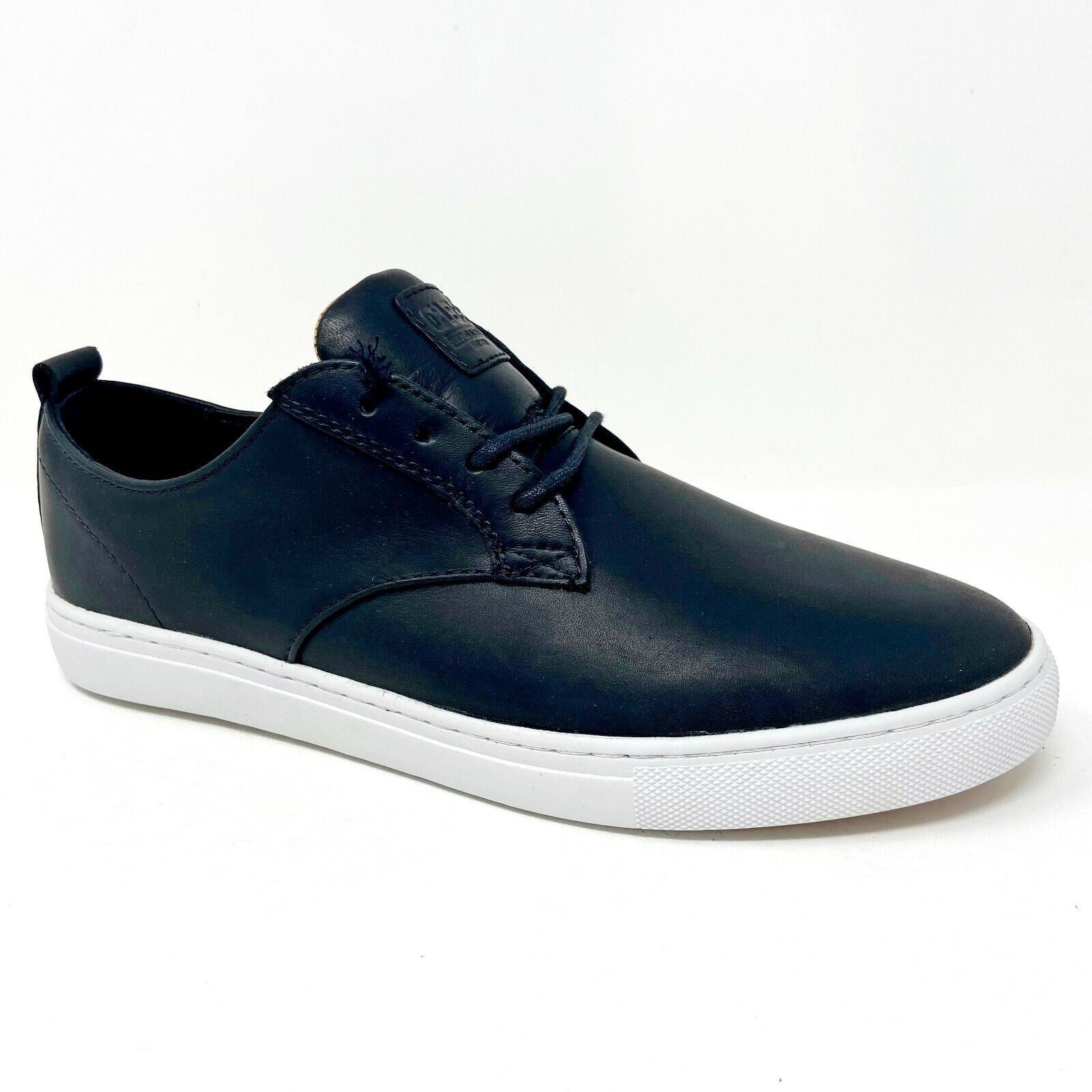 Clae Ellington SP Black Leather Mens Casual Sneakers