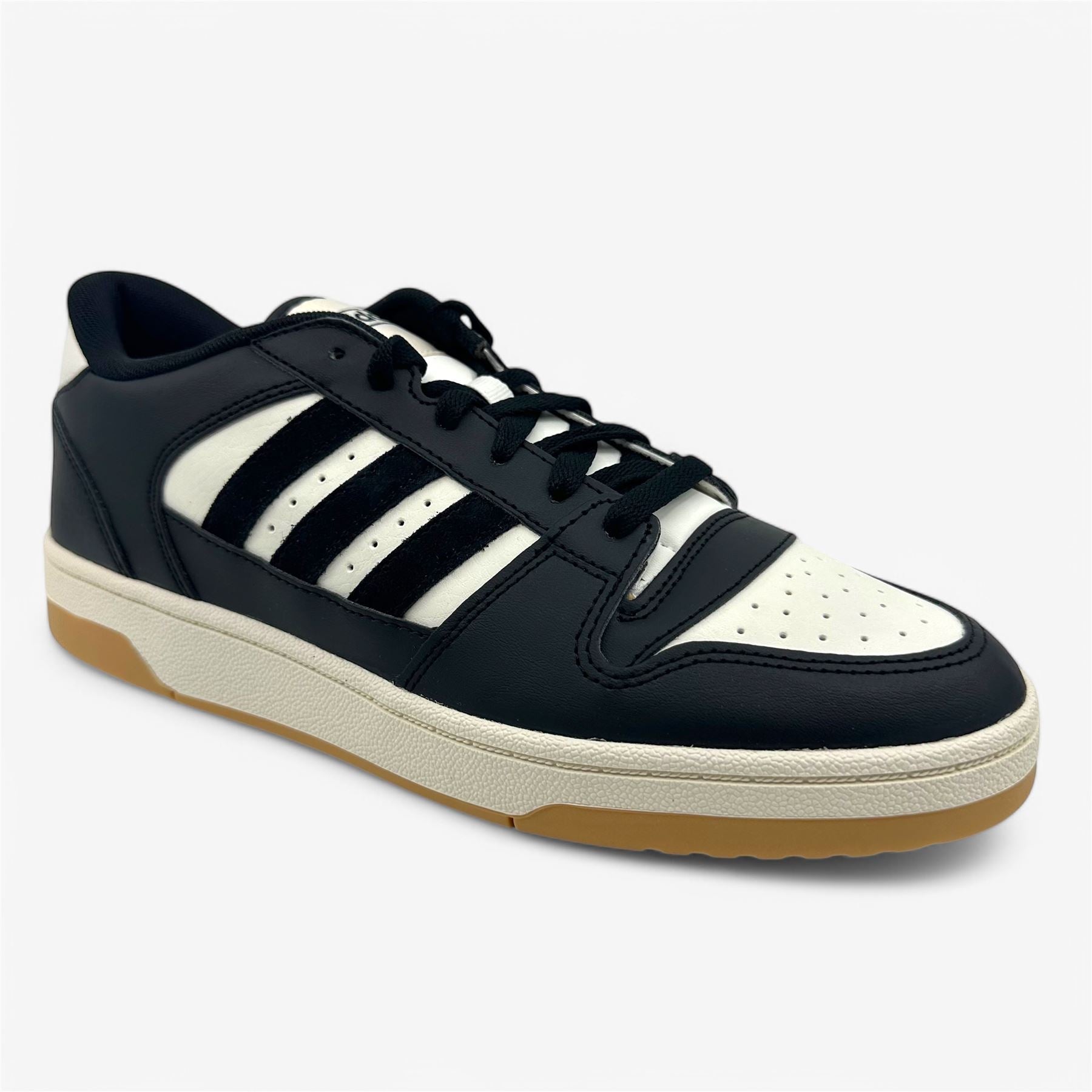 Adidas Break Start Core Black White Mens Athletic Sneaker