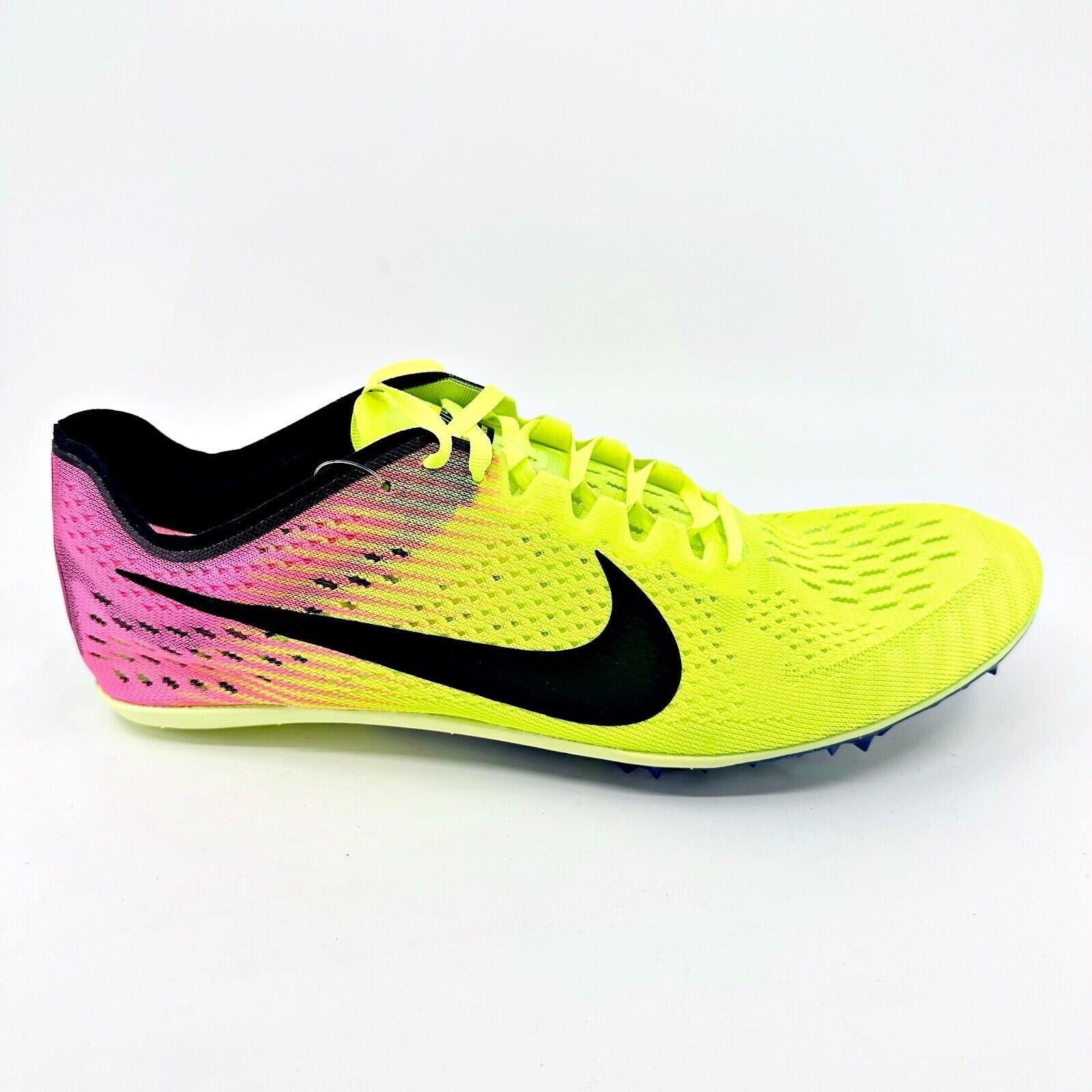 Nike Zoom Victory 3 OC Volt Pink Mens Size 13 Track & Field Distance Running