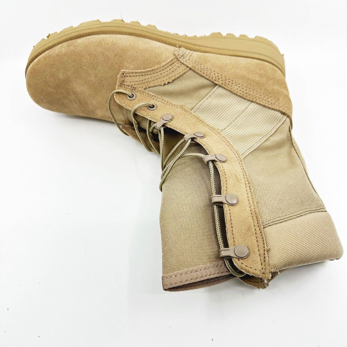 Belleville Army Combat Boot Hot Weather Tan Mens Extra Wide Made in USA