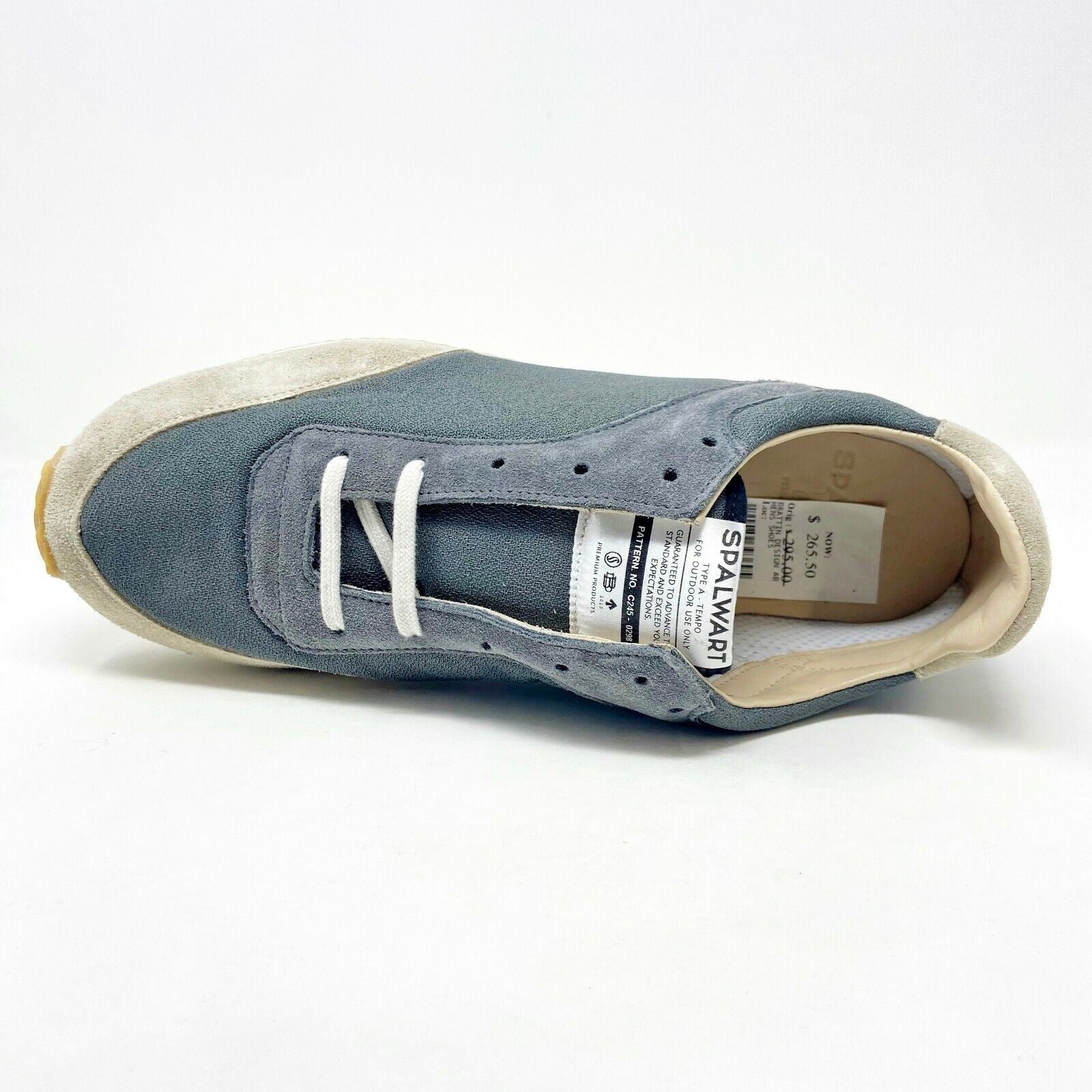 Spalwart Tempo Low Steel Gray Mens Trainer Running Sneakers 51037905070