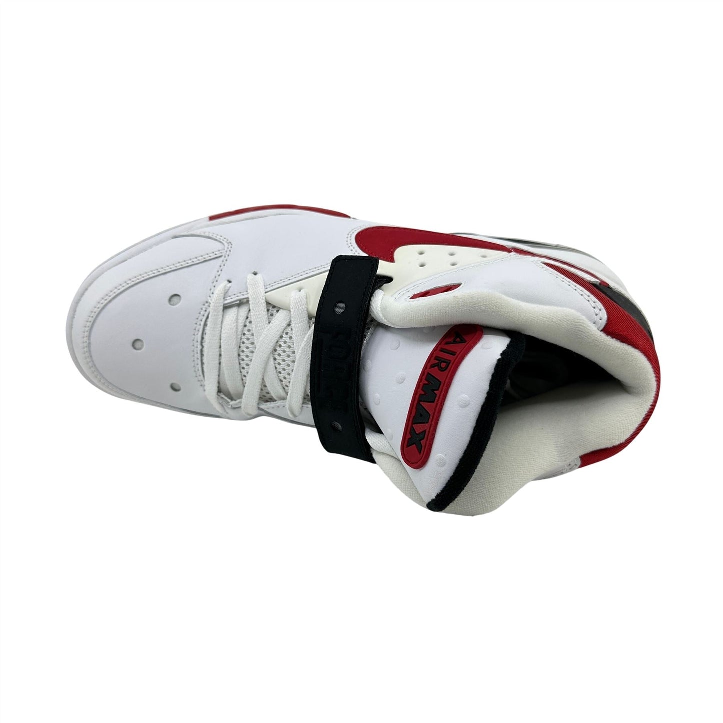 Nike Air Force Max White Univserity Red Black Mens Athletic Sneaker