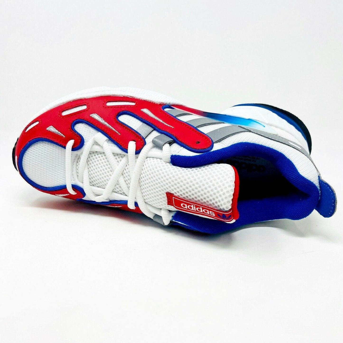 Adidas Originals EQT Gazelle White Red Blue Kids Youth Trainers EG6480