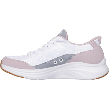 Women's Wide Fit Skechers 150404 Slip-ins Contour Foam Cozy Fit Trainers