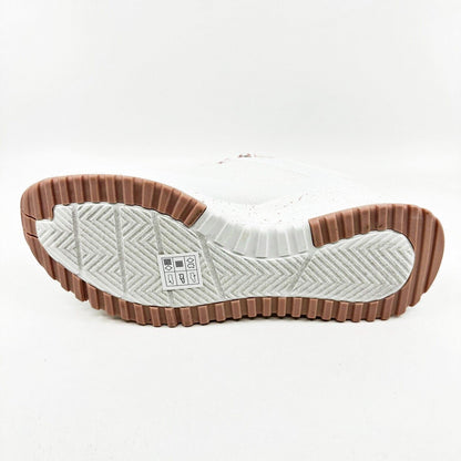 Skechers Bobs Squad 3 Star Flight White Light Pink Womens Size 6.5