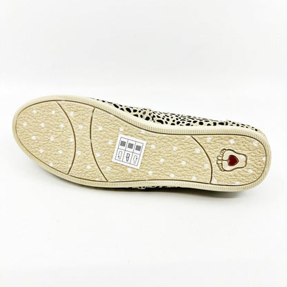 Skechers Bobs Plush Cat Queen Leopard Womens Sioze 6 Casual Flats