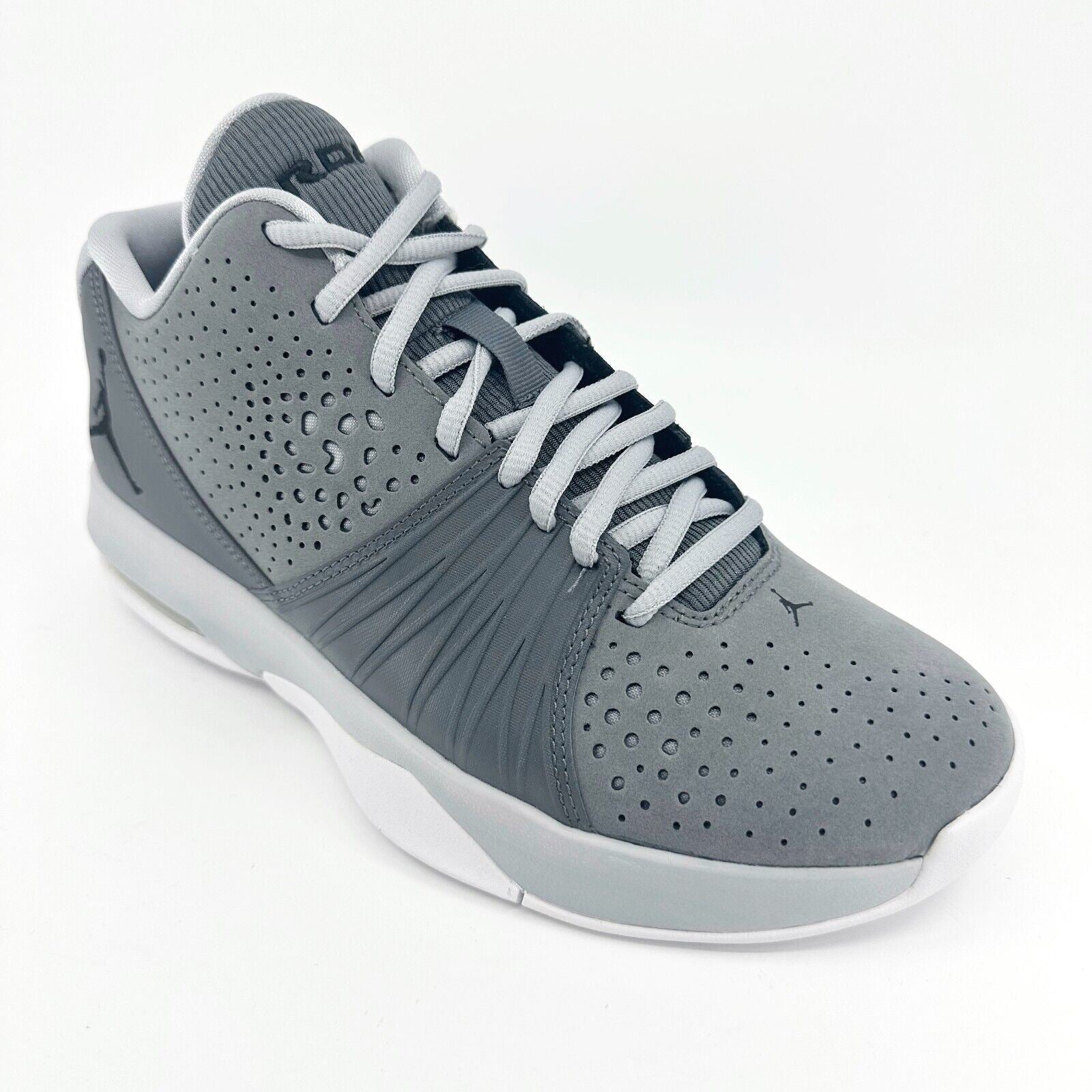 Jordan 5 AM Dark Grey Black White Mens Basketball Sneakers 807546 003