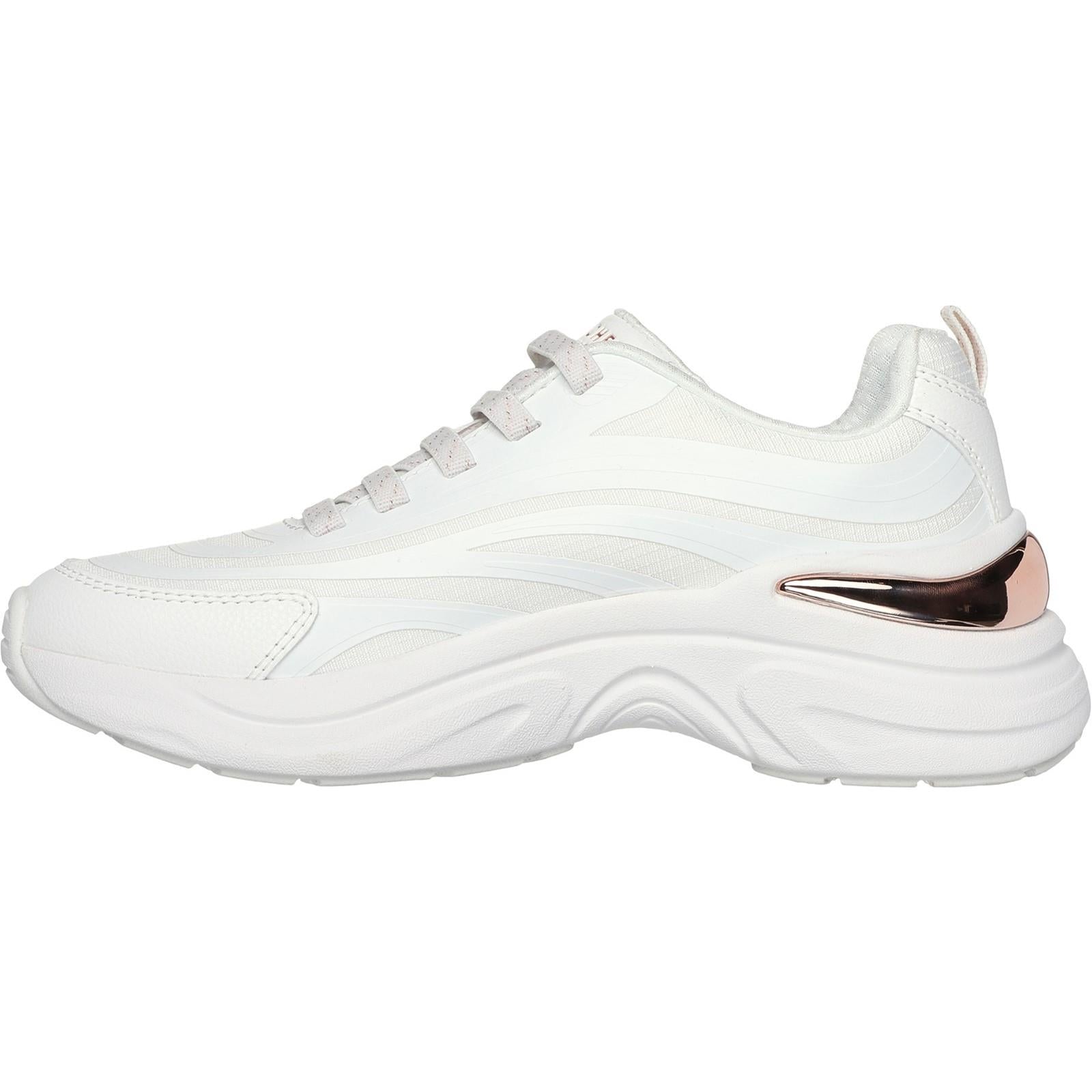 Women's Wide Fit Skechers 177575 Hazel Step N Flow Trainers