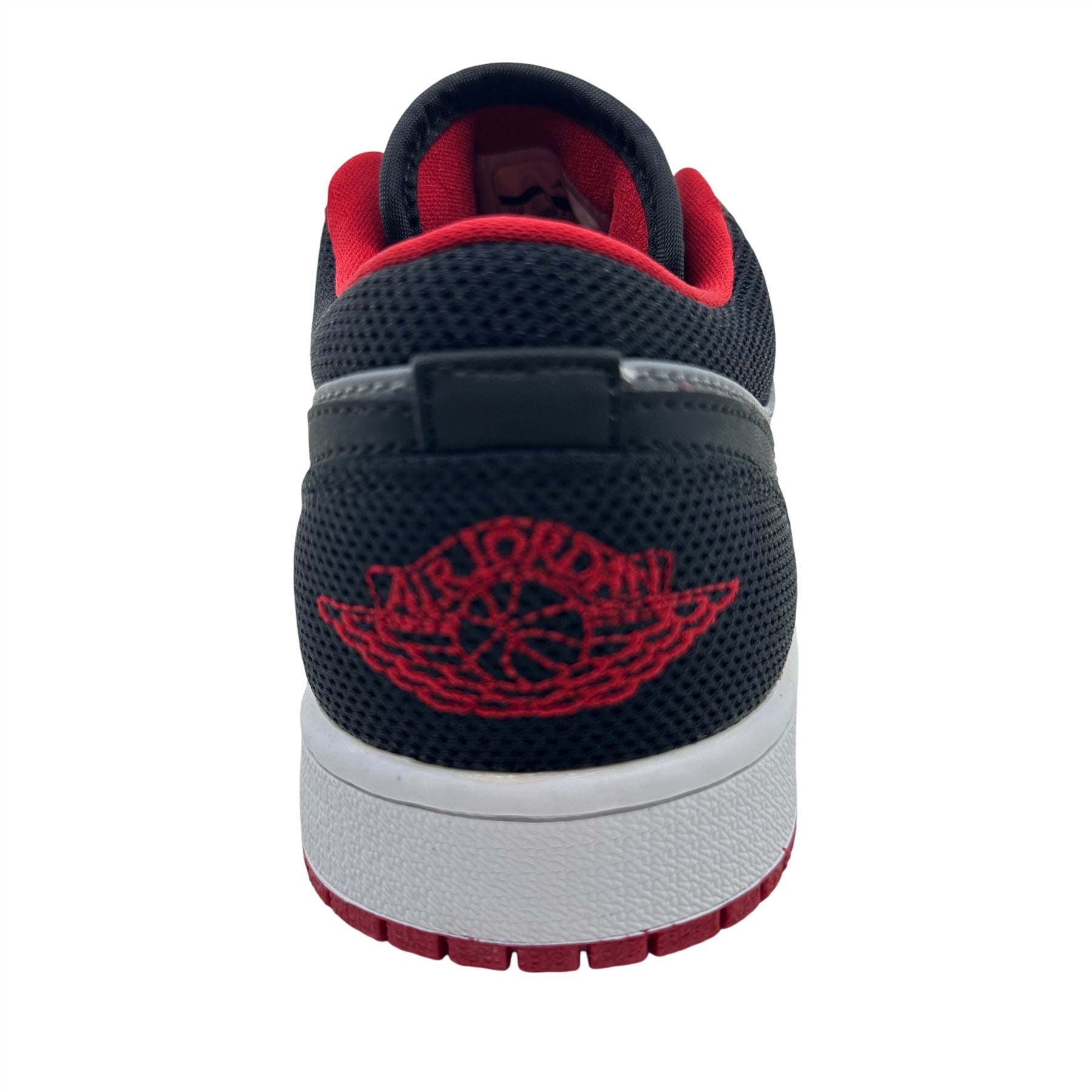 Jordan 1 Low Black Gym Red Cool Grey Mens Athletic Sneaker