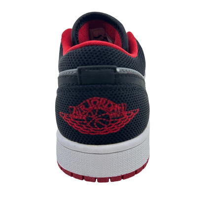 Jordan 1 Low Black Gym Red Cool Grey Mens Athletic Sneaker