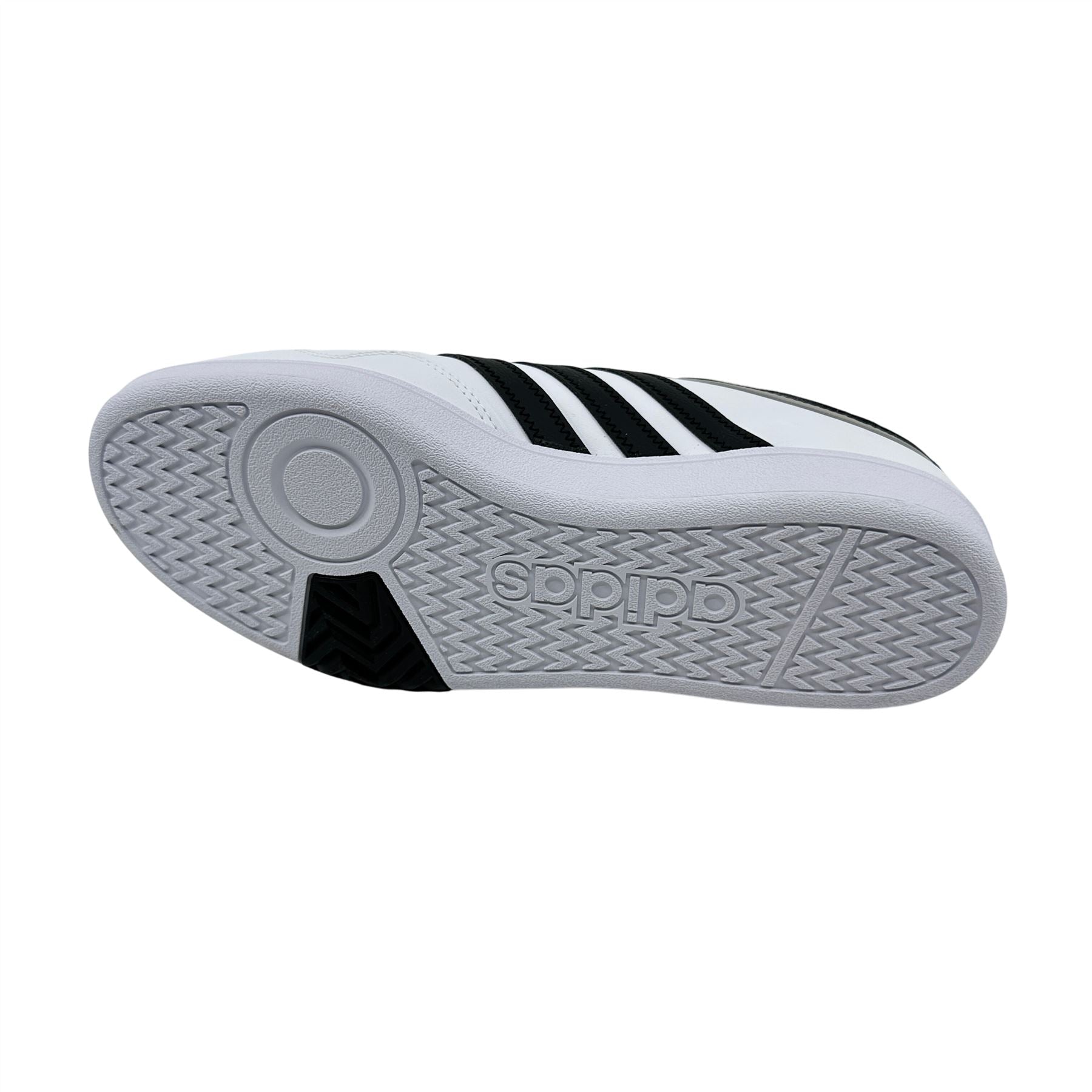 Adidas Hoops 4.0 Cloud White Core Black Mens Athletic Sneaker