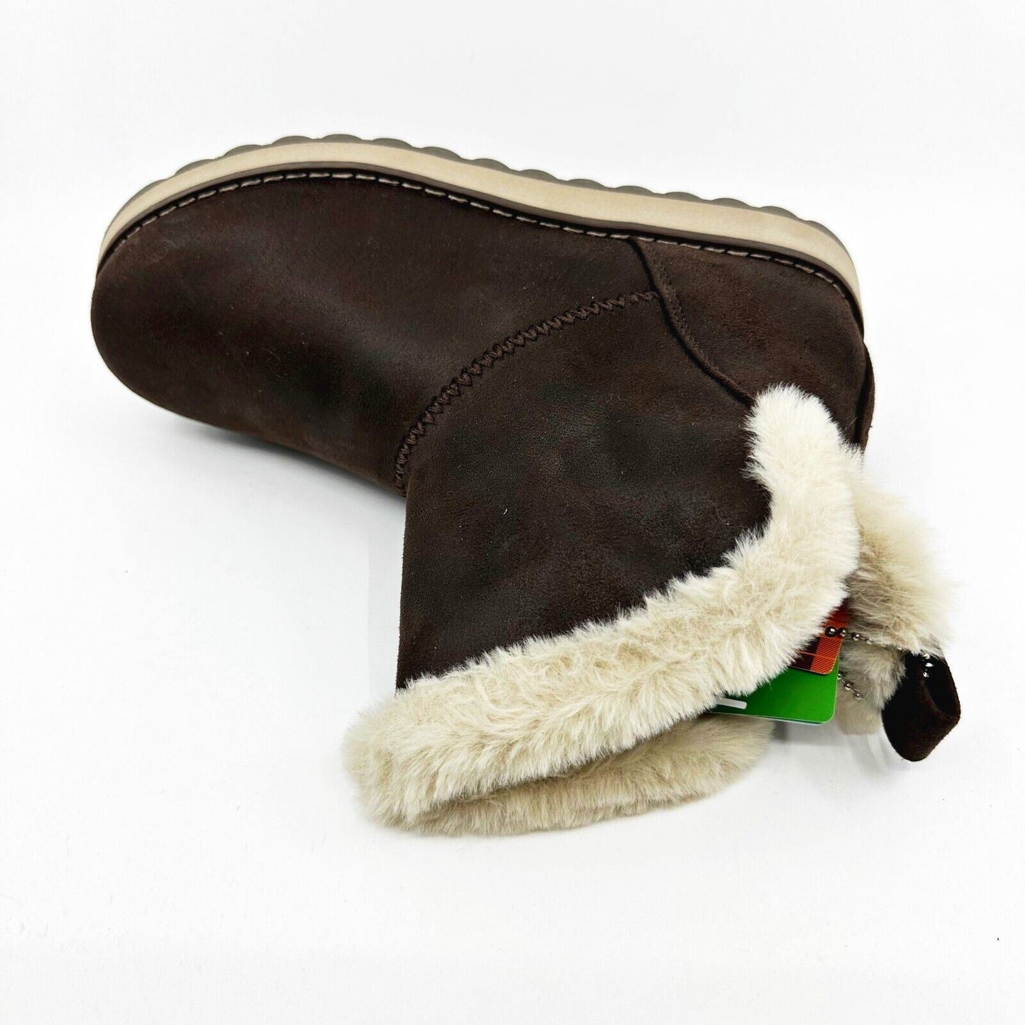 Skechers Keepsakes 2.0 Snowfall Chocolate Womens Size 6 Shearling Winter Boots