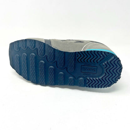 Reebok Work Prelaris Grey Blue Retro Womens Size 7.5 Wide Comp Toe Shoes SRB977