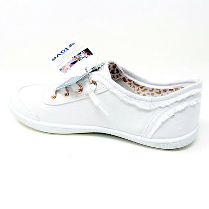 Skechers Bobs B Cute White Womens Slip On Memory Foam Comfort Shoes