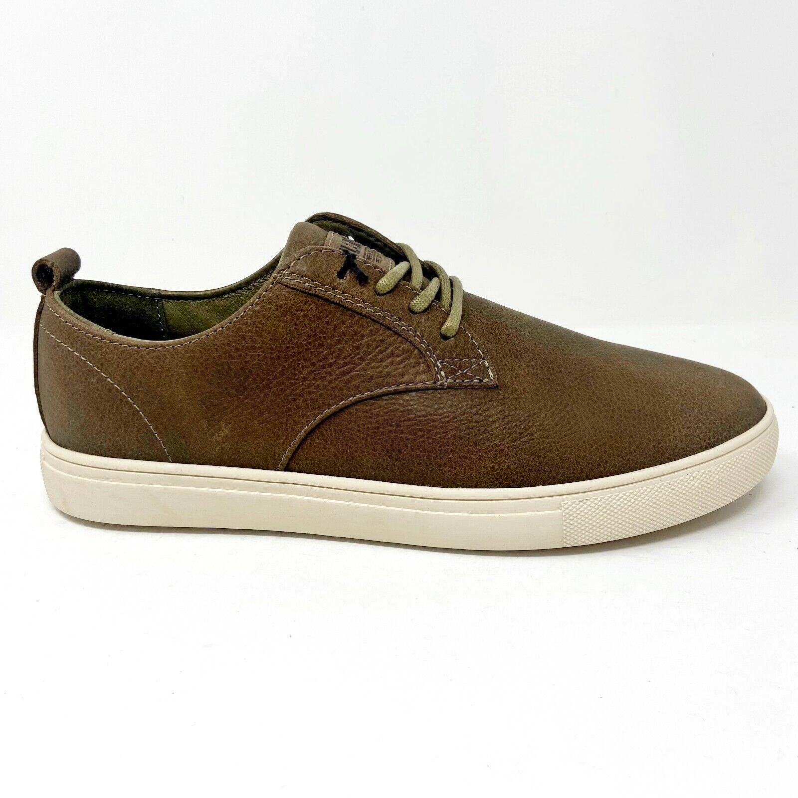 Clae Ellington SP Otter Milled Leather Mens Casual Sneakers