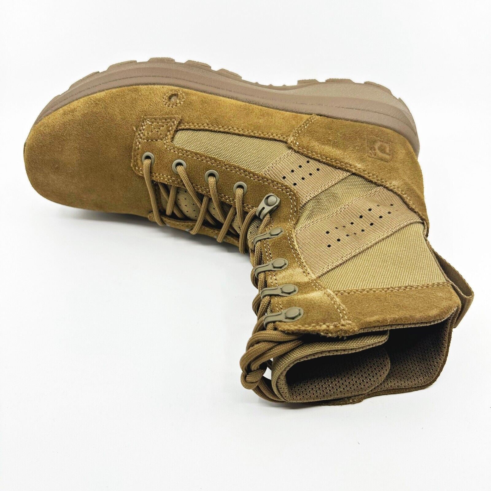 Deckers X Lab M DX-G8 Coyote Brown Camo Mens 8" Military Boots