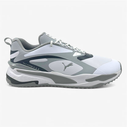PUMA GS Fast White High Rise Shade Mens Waterproof Golf Shoes