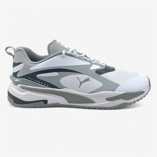 PUMA GS Fast White High Rise Shade Mens Waterproof Golf Shoes