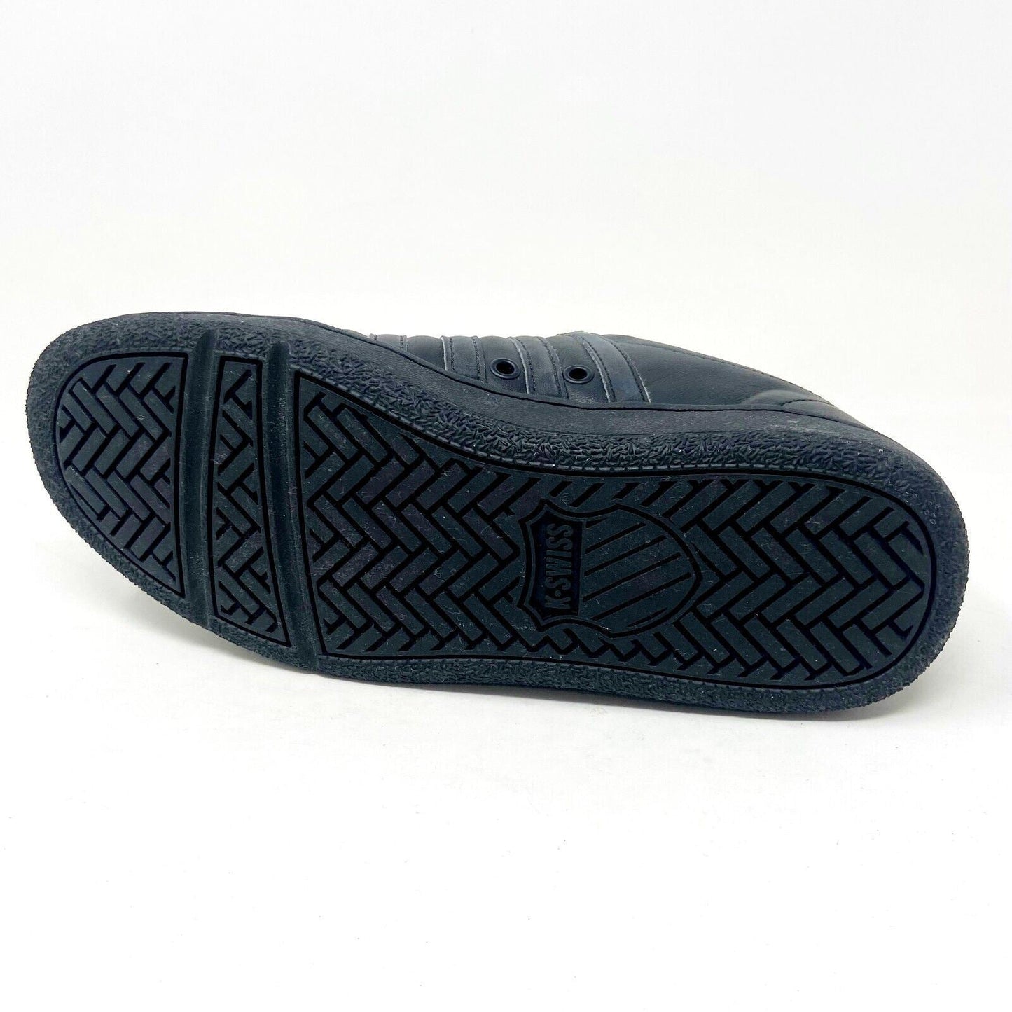 K-Swiss Classic Luxury Edition Triple Black Mens Casual Sneakers 0001002