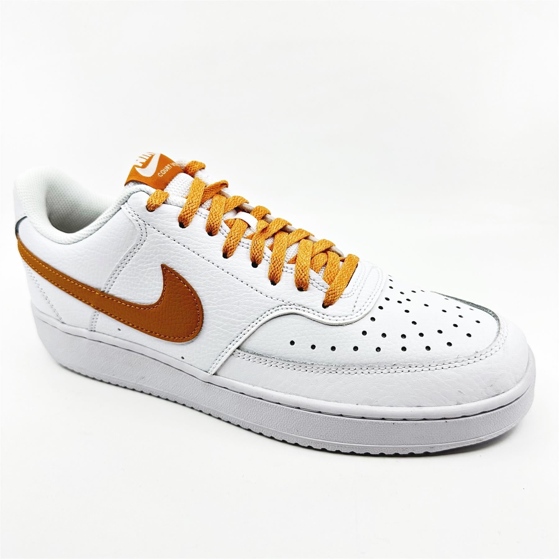 Nike Court Vision Low White Light Curry Womens Size 11 Athletic Sneaker