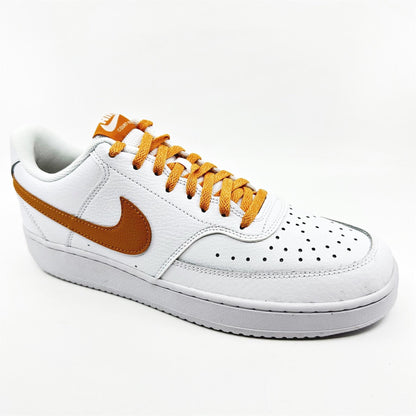 Nike Court Vision Low White Light Curry Womens Size 11 Athletic Sneaker